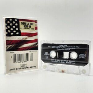 Sly And The Family Stone Theres A Riot Goin On Cassette Epic Records PET 30986